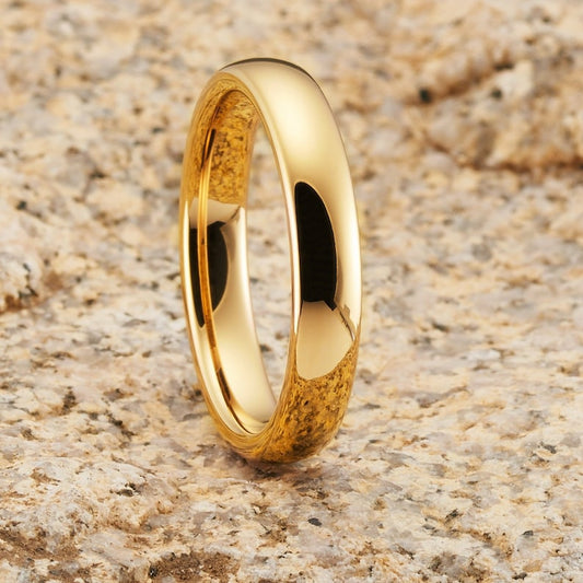 Yellow Gold Tungsten  Ring Amour