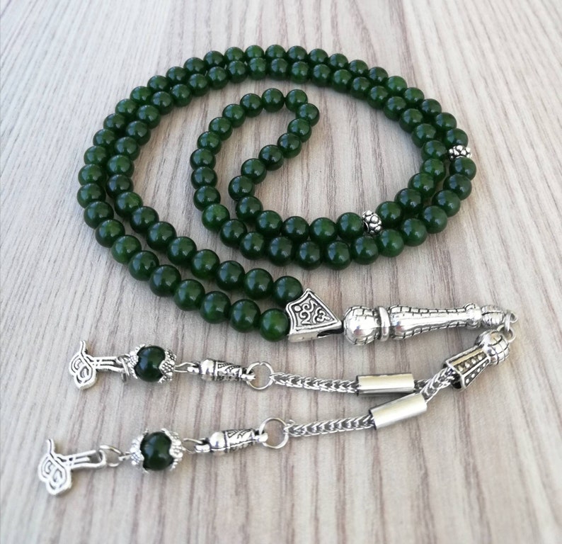 99Beads Natural Jade Prayer Beads