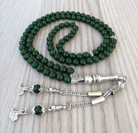 99Beads Natural Jade Prayer Beads