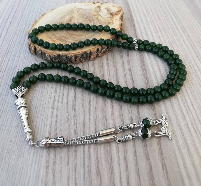 99Beads Natural Jade Prayer Beads