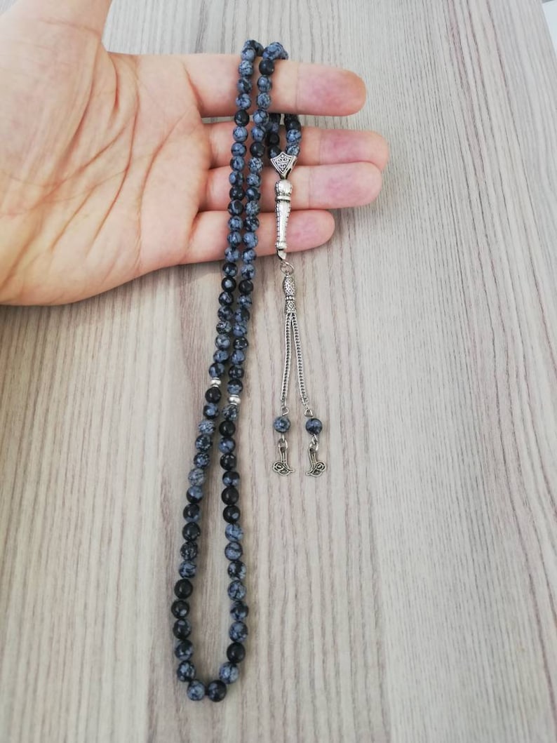 99Beads Obsidian stone Prayer Beads