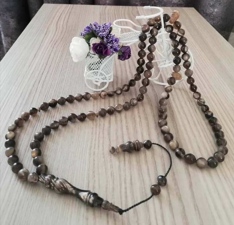 99 Buffalo Horns Prayer Beads