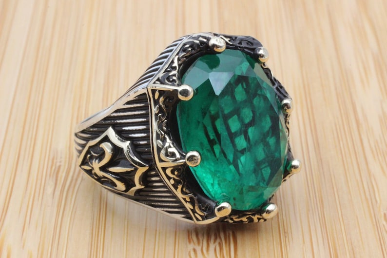 Tourmaline Ring Silver-Hidden Forest