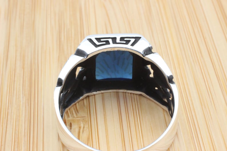 Sapphire Ring Silver-Standard