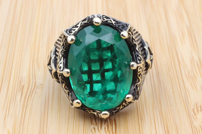 Tourmaline Ring Silver-Hidden Forest