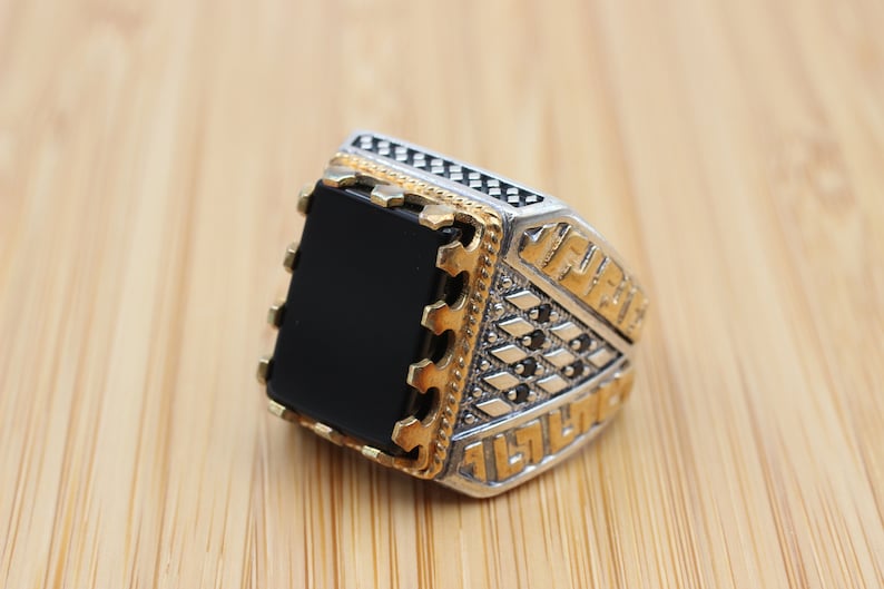 Onyx Silver ring-Ottoman Empire