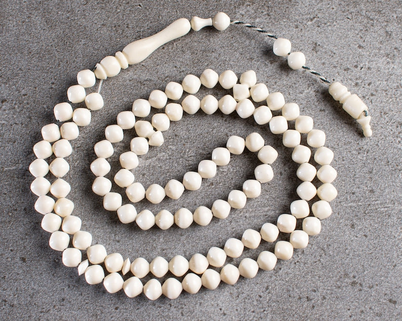 99Beads Camel Bone Islamic Prayer Beads