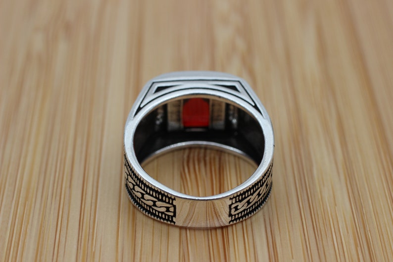 Ruby Silver ring-Aura