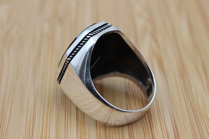 Onyx Silver ring-Silverado