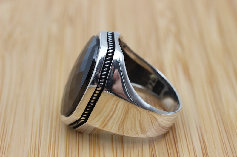 Onyx Silver ring-Silverado