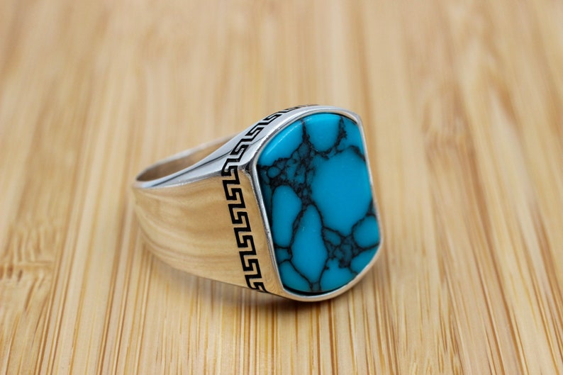 Turquoise Silver ring Ottoman Standard 2