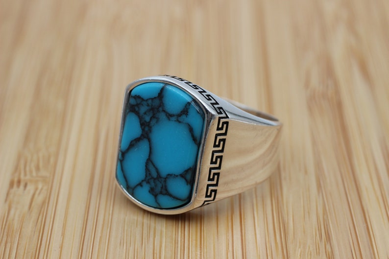 Turquoise Silver ring Ottoman Standard 2