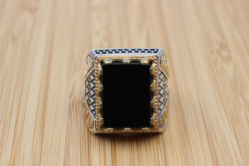 Onyx Silver ring-Ottoman Empire