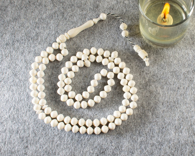 99Beads Camel Bone Islamic Prayer Beads