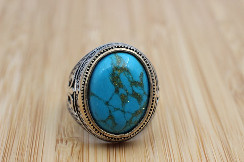 Turquoise Silver ring Standard