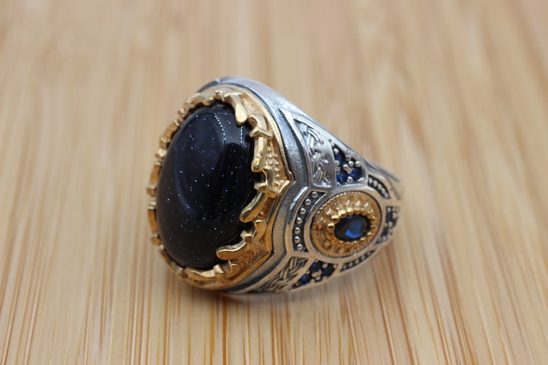 Sapphire Ring Silver-Silent Sky