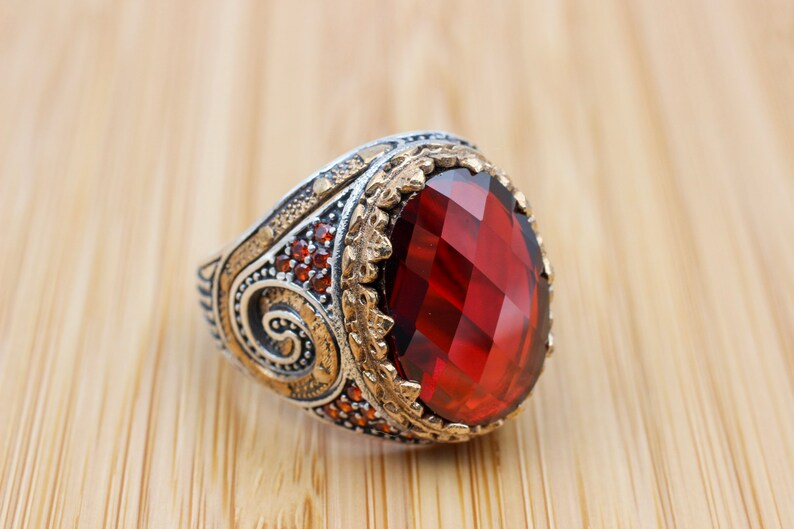 Ruby Silver Ring-Ottoman2