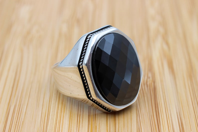 Onyx Silver ring-Silverado