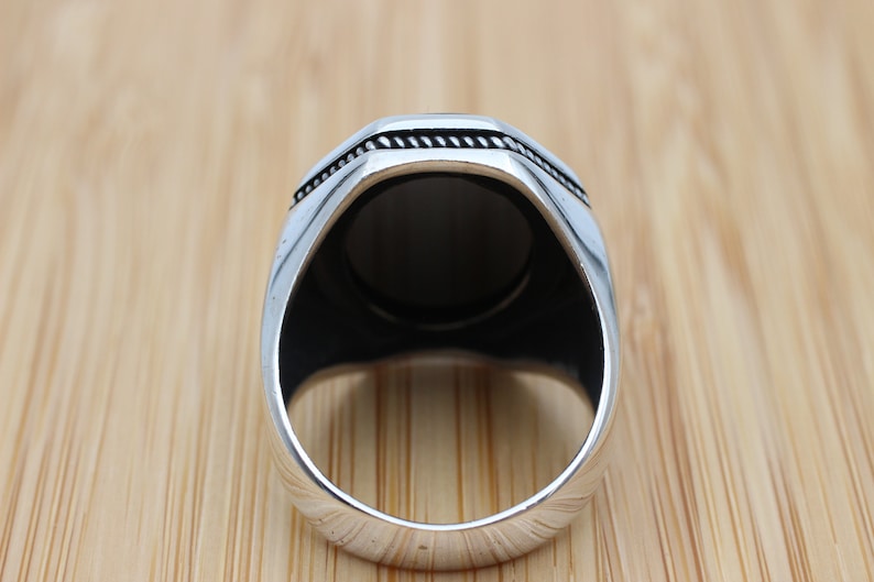 Onyx Silver ring-Silverado