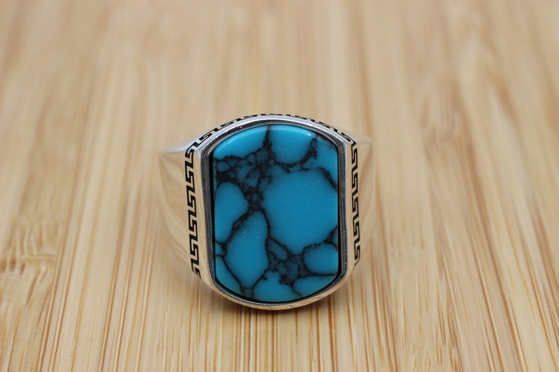 Turquoise Silver ring Ottoman Standard 2