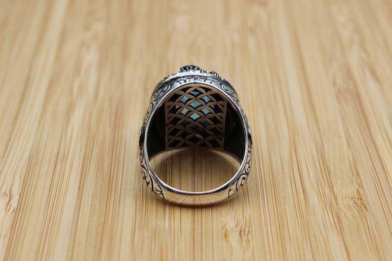 Tourmaline Ring Silver-Mystique Blue