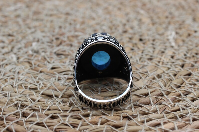 Aquamarine Silver ring-TrueGlow