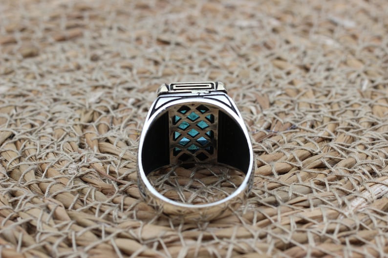 Aquamarine Silver ring-Classic