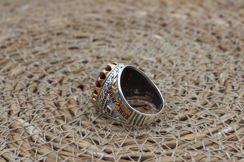 Ruby Silver Ring-Masterpiece