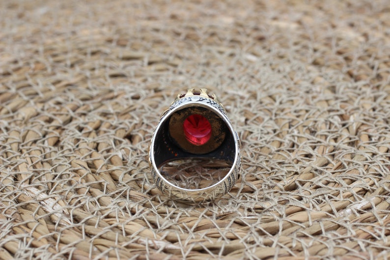 Ruby Silver Ring-Masterpiece