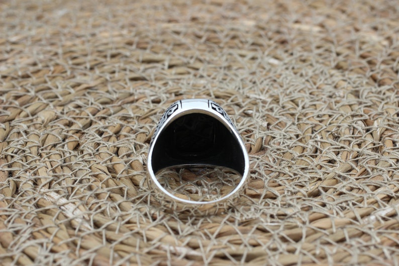 Onyx Silver ring-Inner Spirit