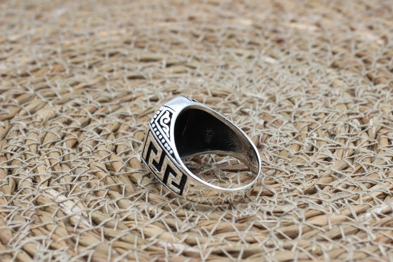 Onyx Silver ring-Inner Spirit