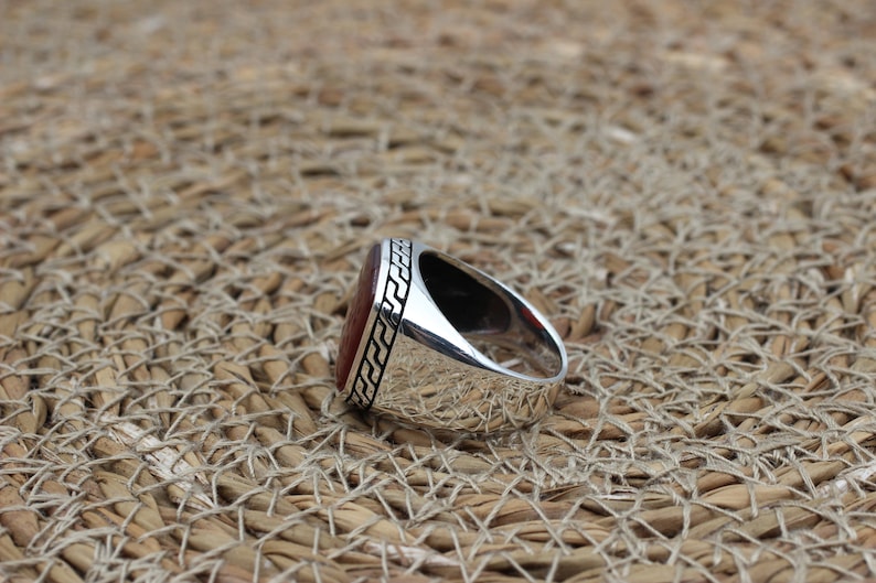 Aqeeq Silver ring for Men Believer