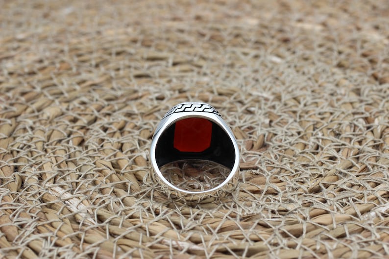 Aqeeq Silver ring for Men Believer