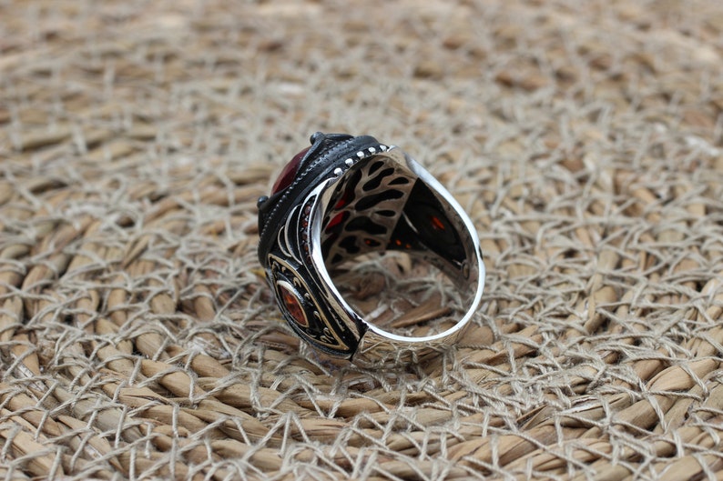 Ruby Silver ring-Scarlet