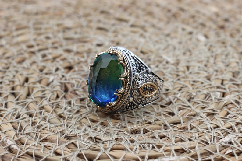 Tourmaline Ring Silver-Wild Crown