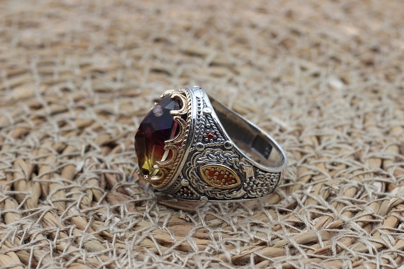 Tourmaline Ring Silver-Sunshine