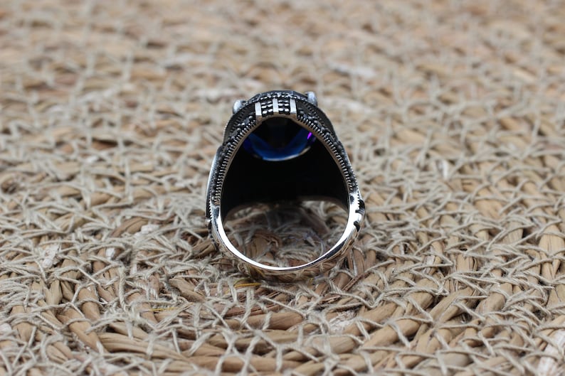 Sapphire Ring Silver-Royal Blade