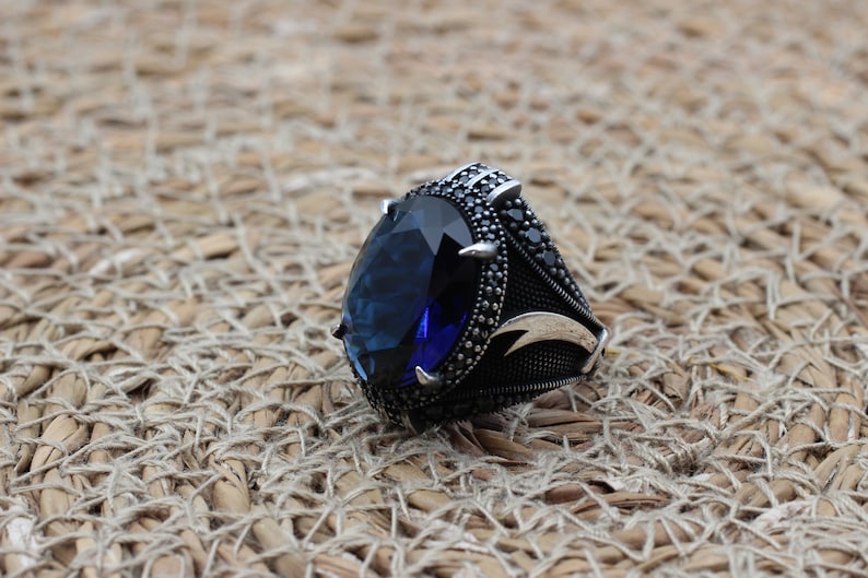 Sapphire Ring Silver-Royal Blade