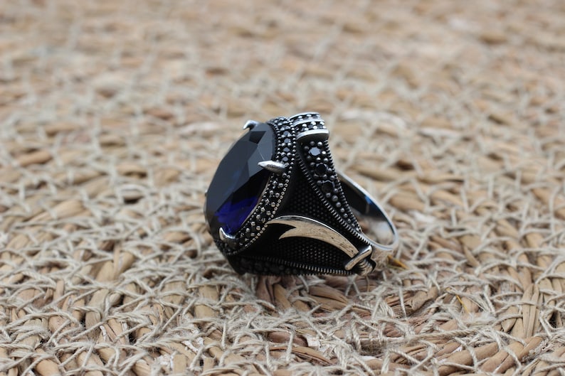 Sapphire Ring Silver-Royal Blade