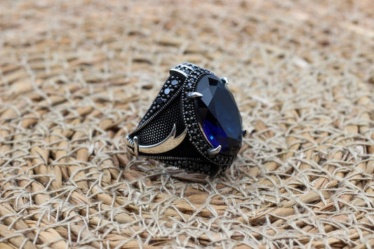 Sapphire Ring Silver-Royal Blade