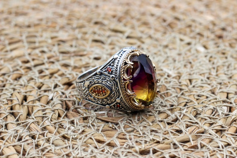 Tourmaline Ring Silver-Sunshine