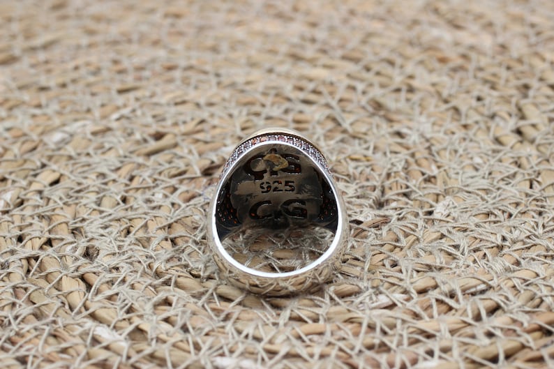 Ruby Silver Ring-Redrose