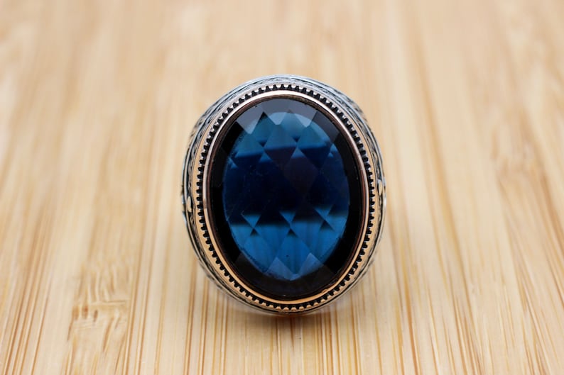 Sapphire Ring Silver-Majestic