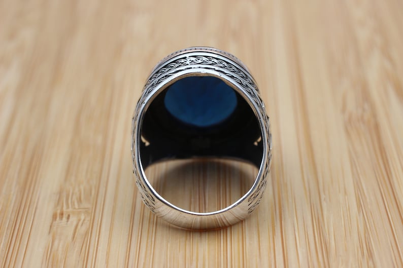 Sapphire Ring Silver-Majestic