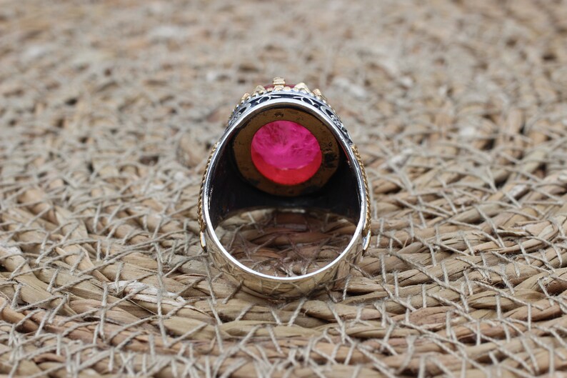 Tourmaline Ring Silver-Wild Flower