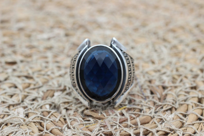 Sapphire Ring Silver-Silver Dreams