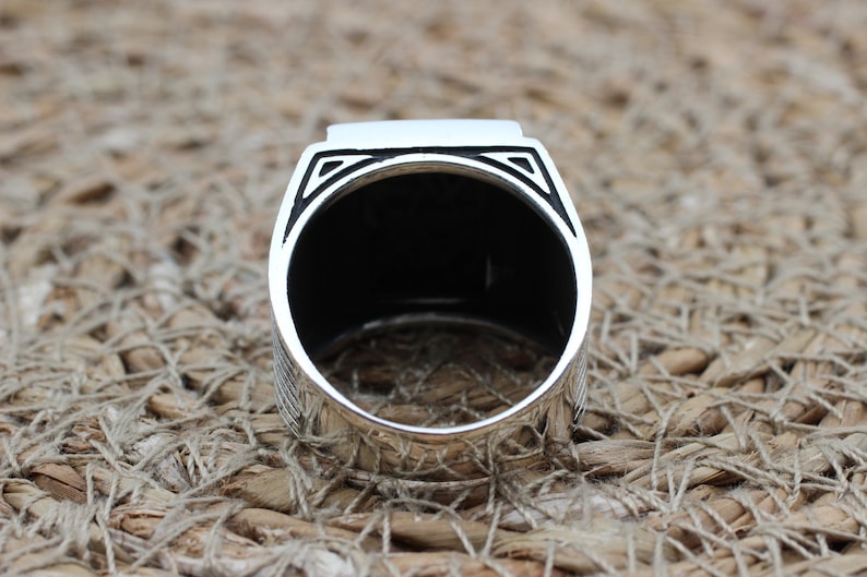 Onyx Silver ring-Standard