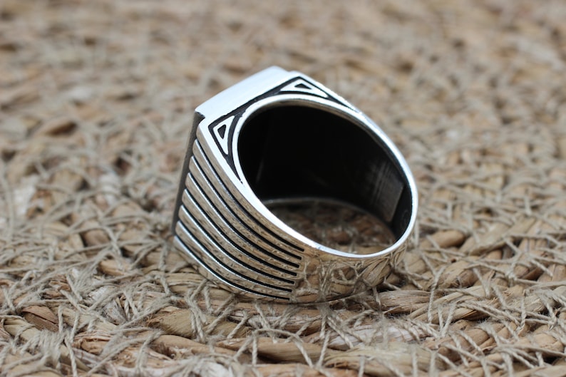 Onyx Silver ring-Standard