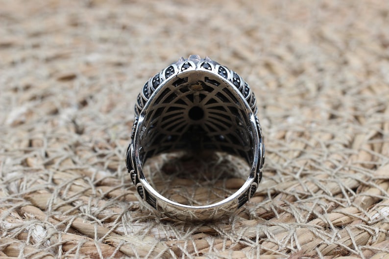 Onyx Silver ring-Sultans Warrior