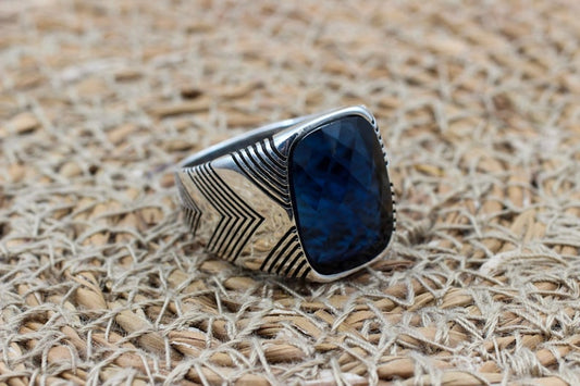 Sapphire Ring Silver-Standard2